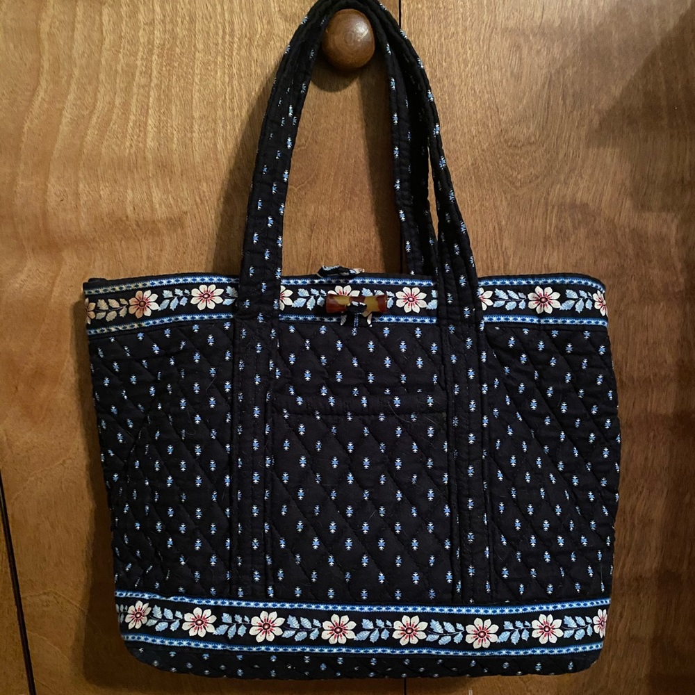 Vera Bradley tote with wallet and checkbook holder